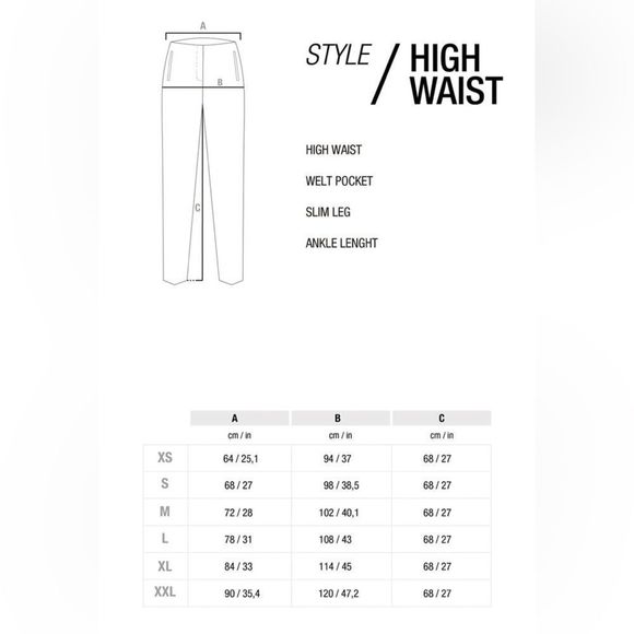 NWT ZARA HIGH-WAISTED PANTS - Picture 6 of 7